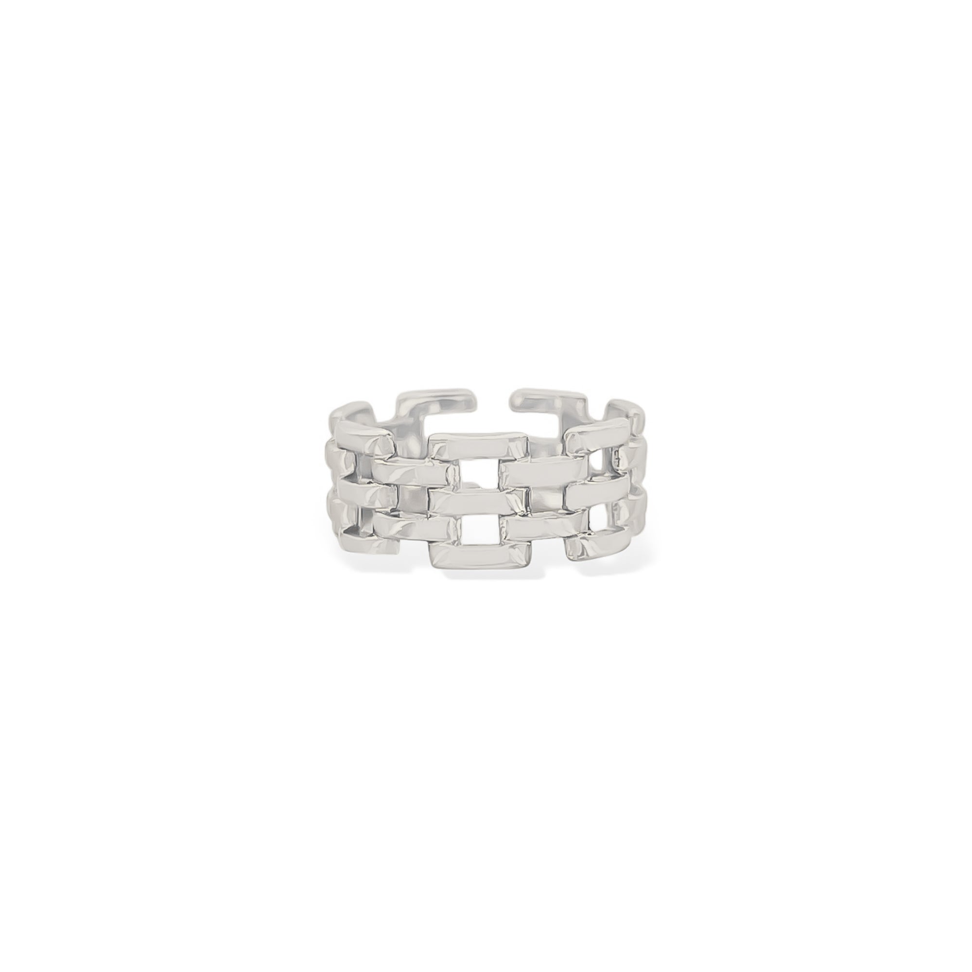 Waffle weave Ring