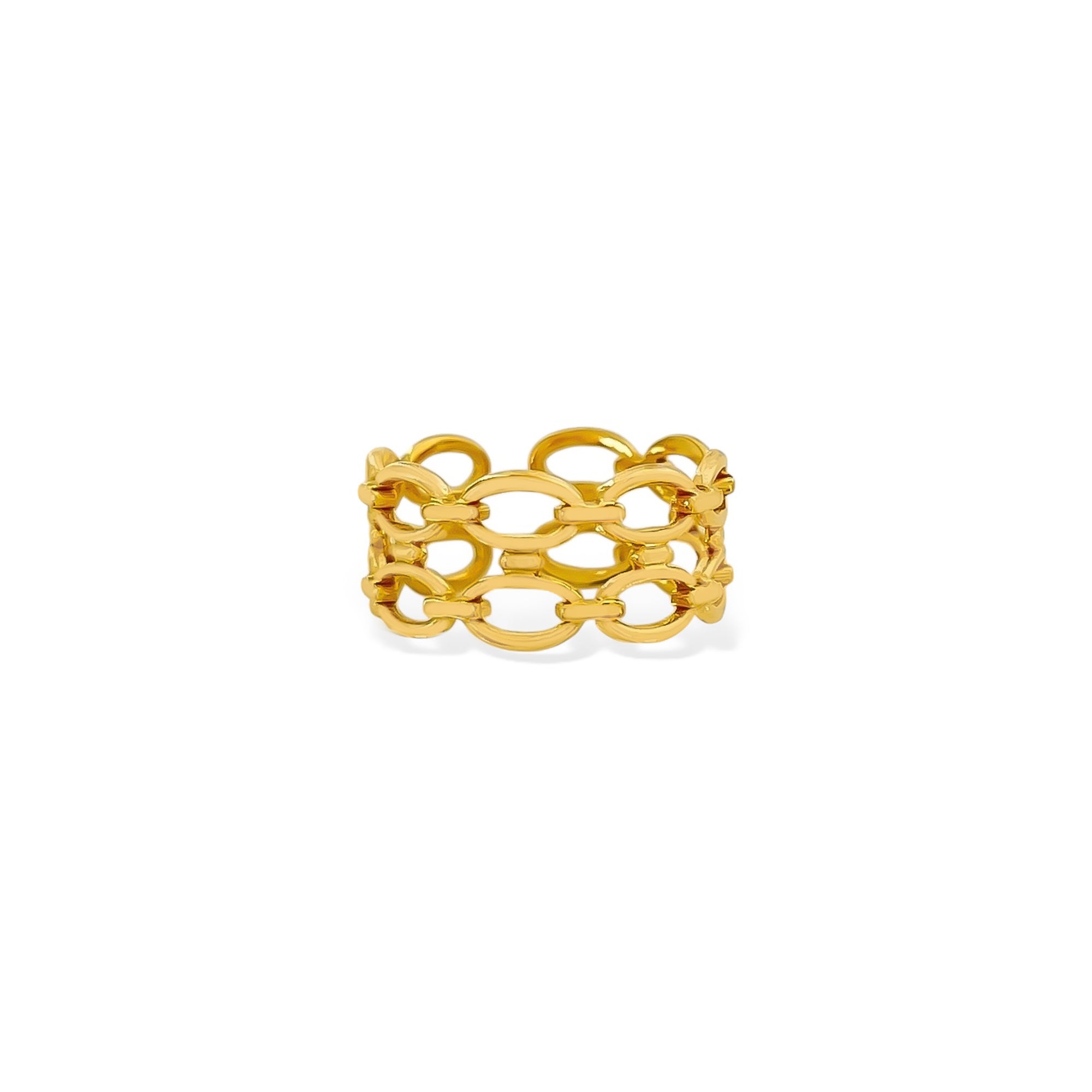 Double Chain link ring