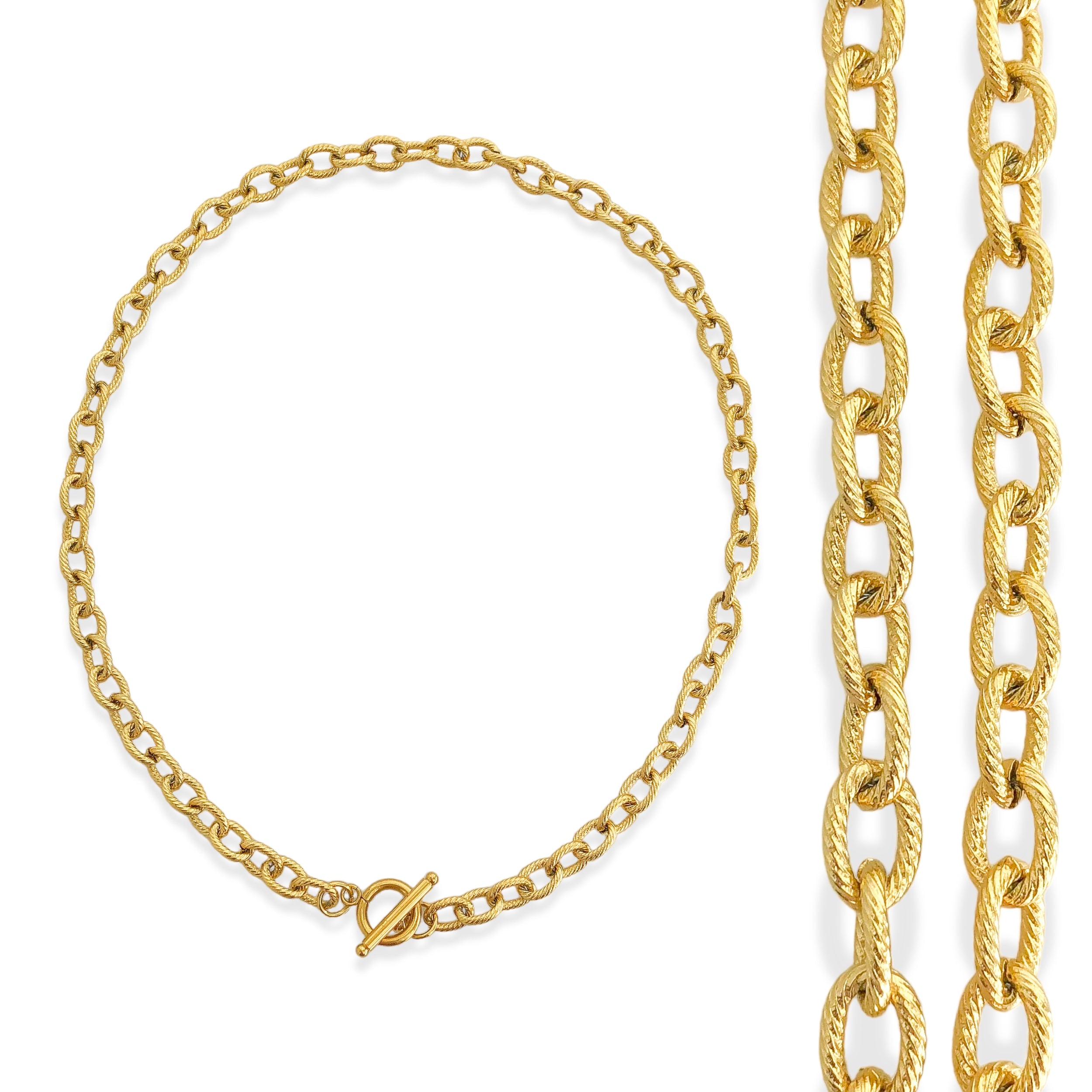 Front Buckle Choker