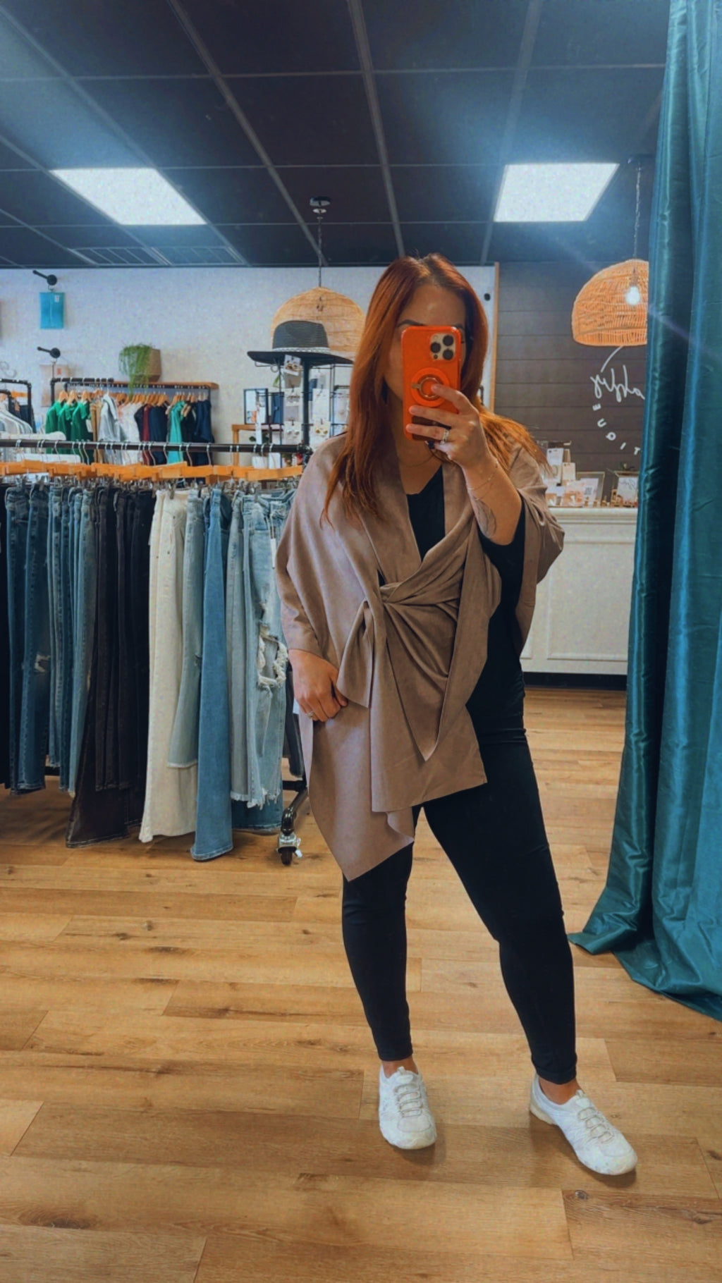 Suede Wrap