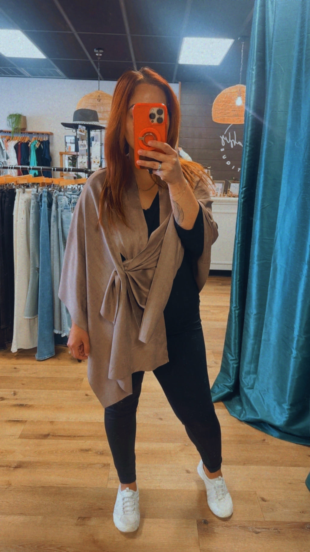 Suede Wrap