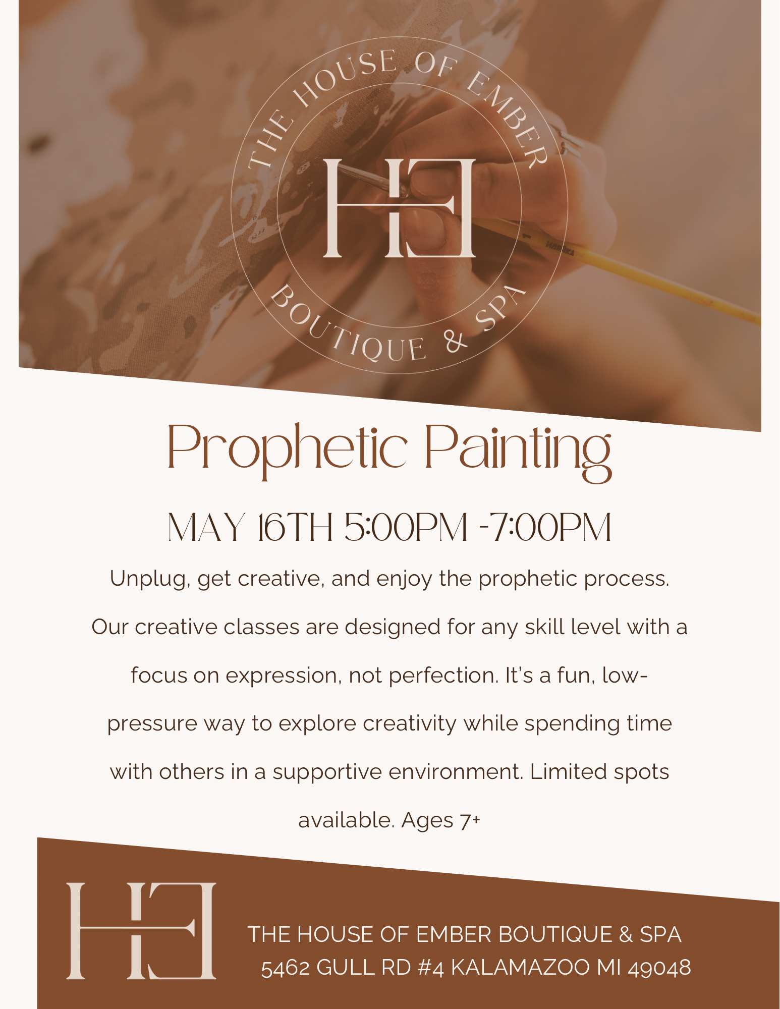 Prophetic Painting Class Ticket