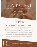 Healing Art Paint Class Ticket