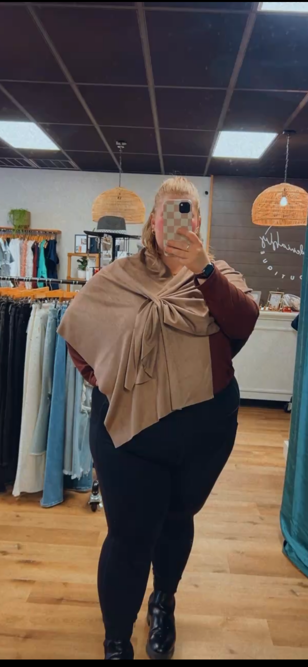 Suede Wrap