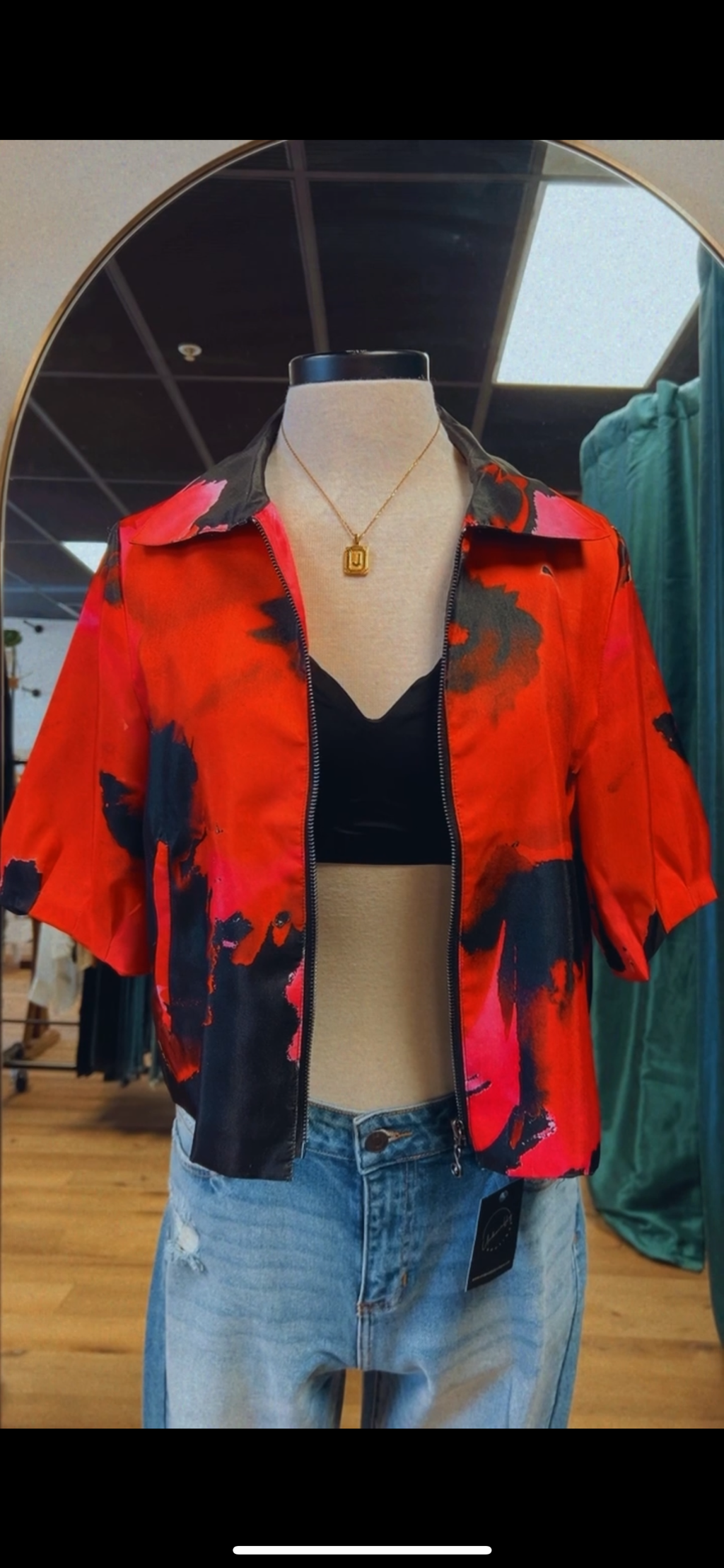 Floral Samuel Dong Jacket