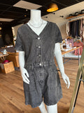 Denim Romper