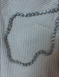 Station Crystal Studded Necklace Medium