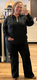 Rosalyn Raw Edge Fleece