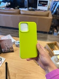Neon Green iPhone Case