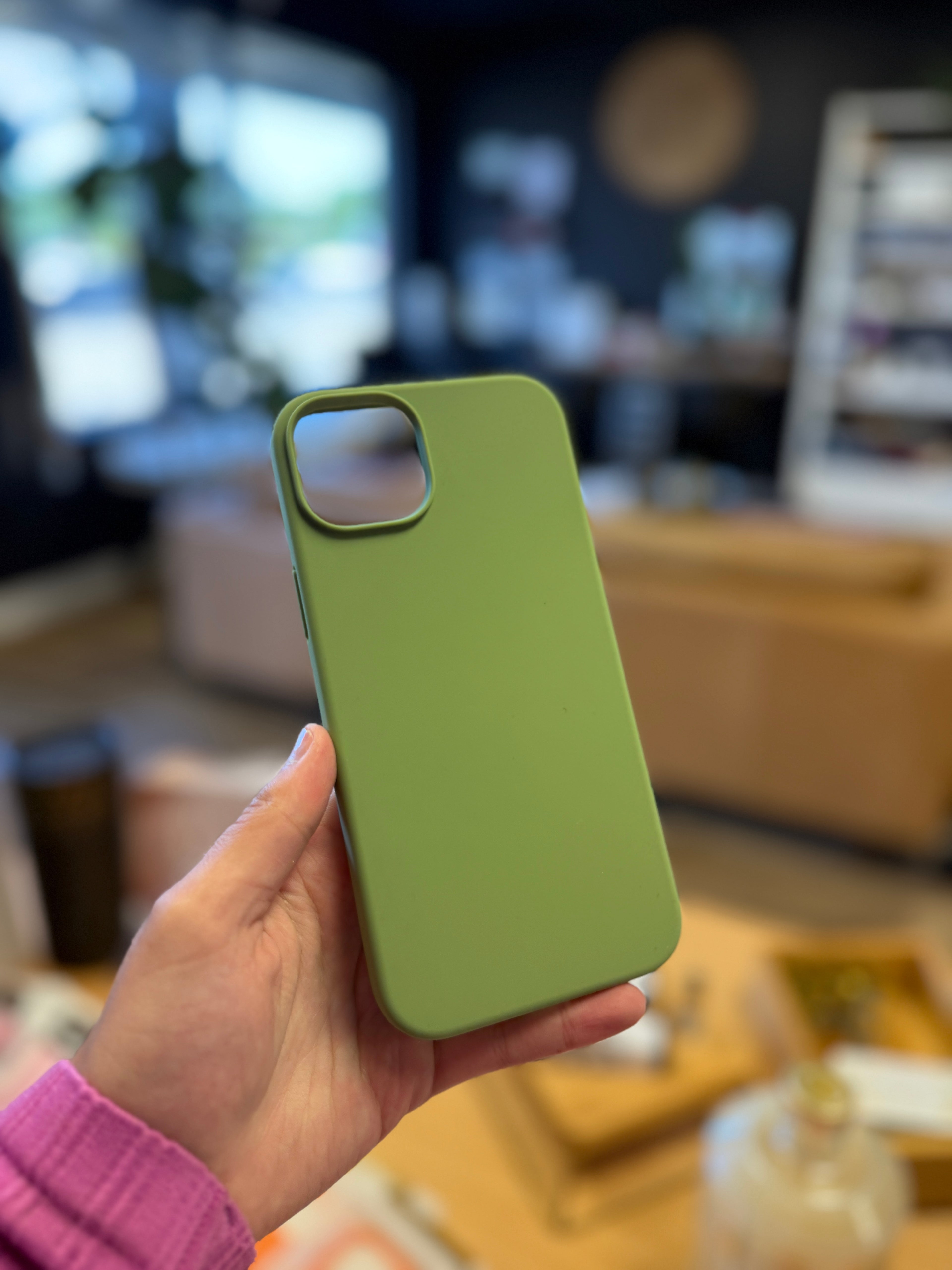 Tea Green iPhone 15 Pro Max Case