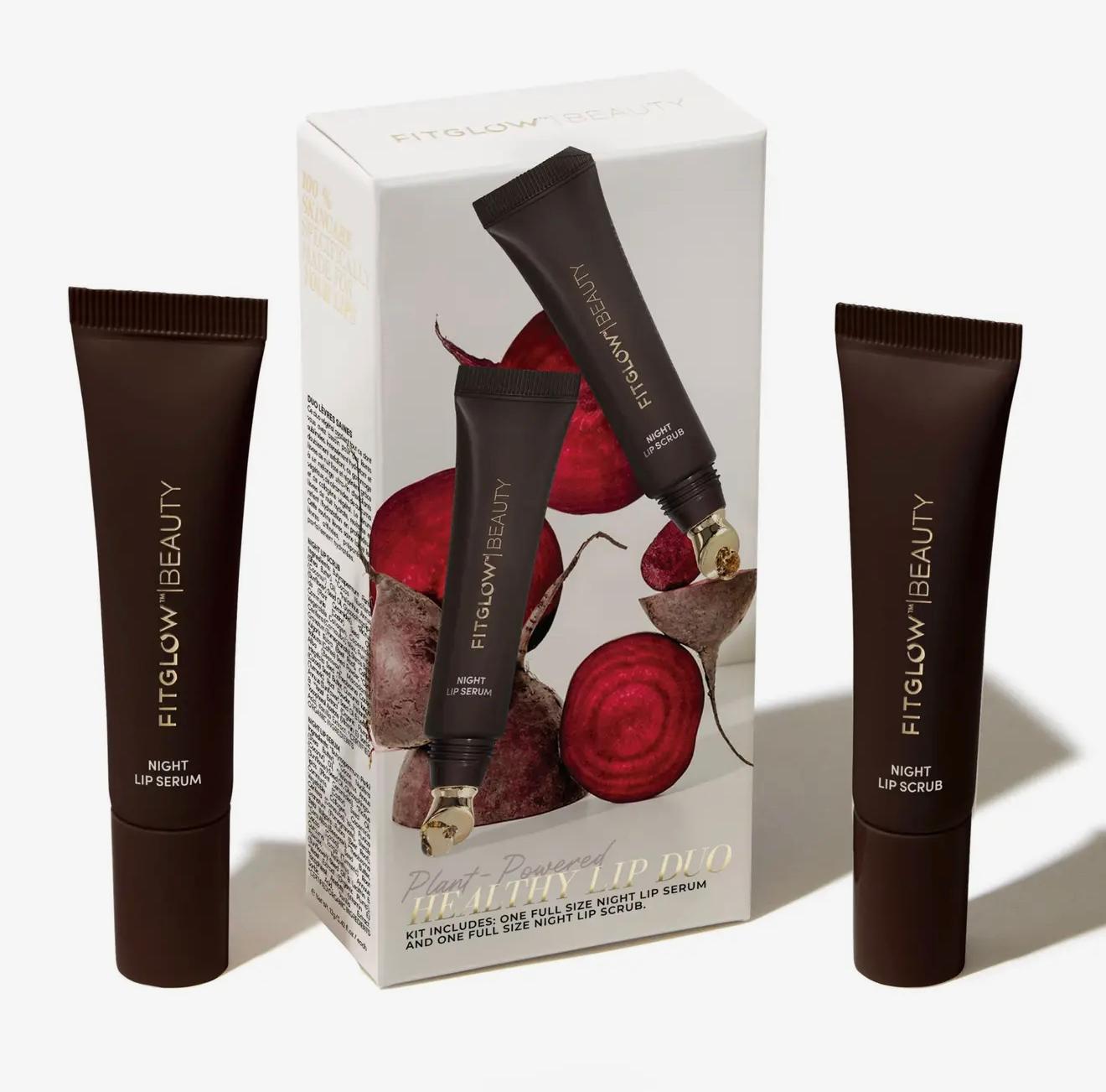 Duo Night Lip Scrub And Serum