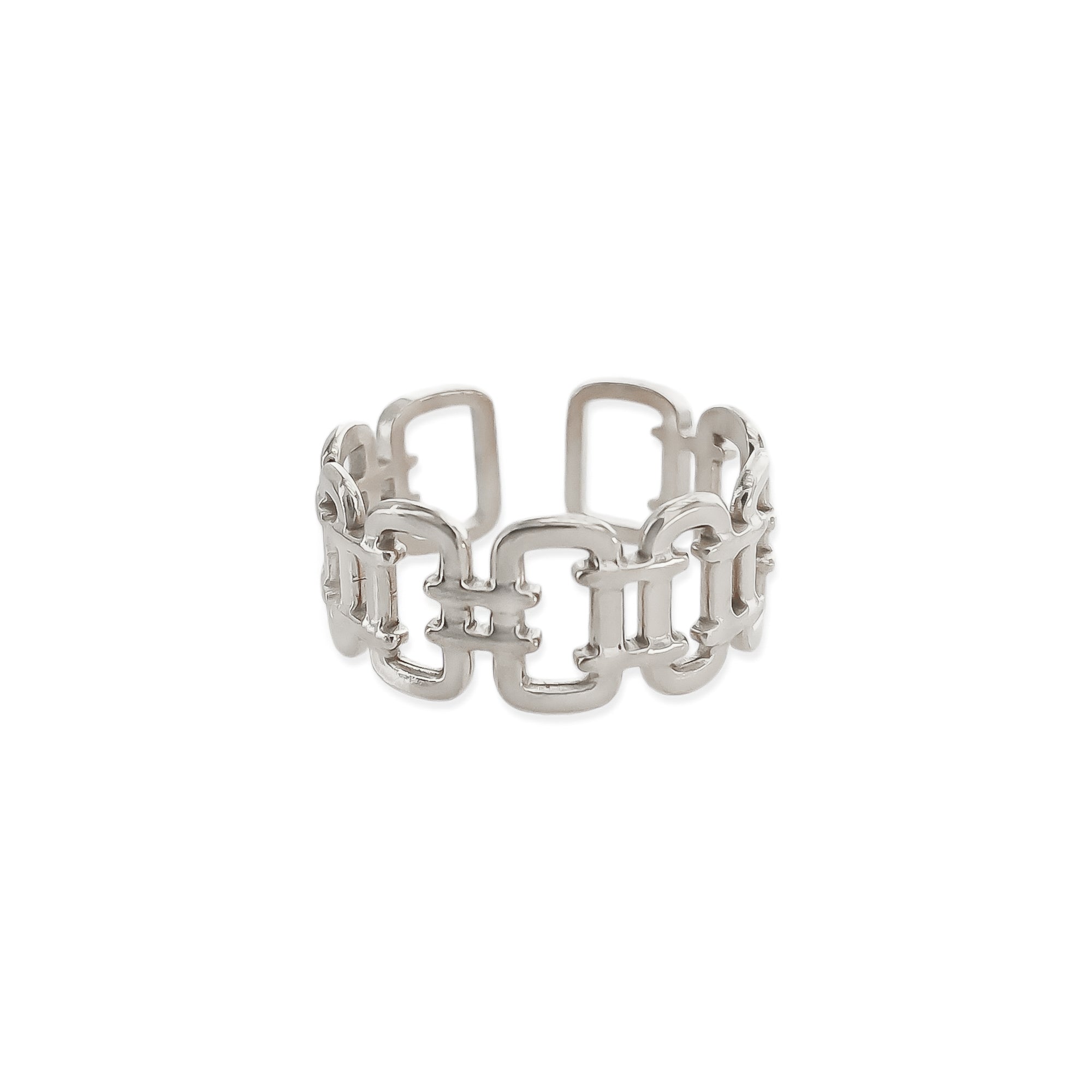 Chunky Buckle Ring
