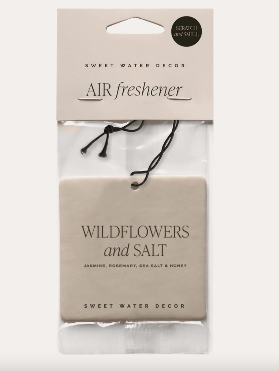 Wildflowers and Salt Air Freshener
