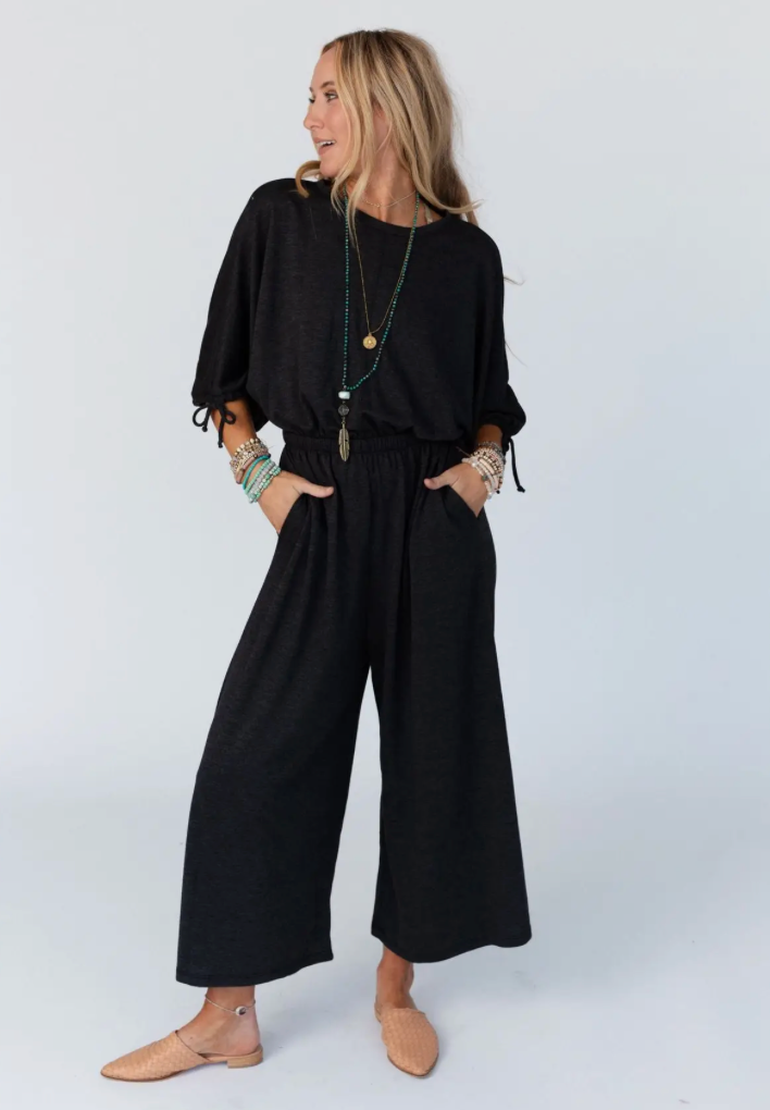 Comfy Wide Leg Jumpsuit