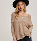 Reverse Seam Knit Sweater