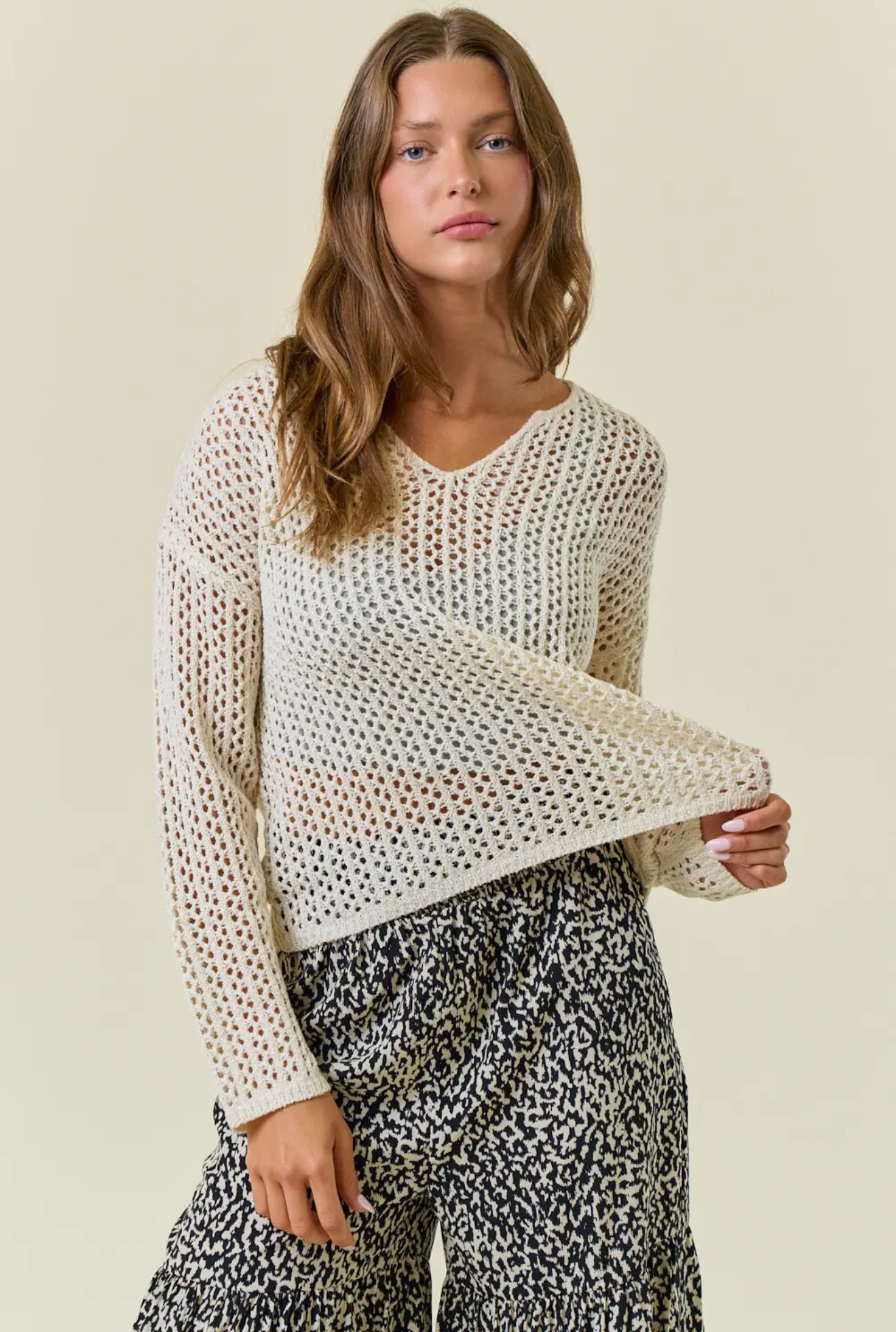 Long Sleeve Knit Sweater