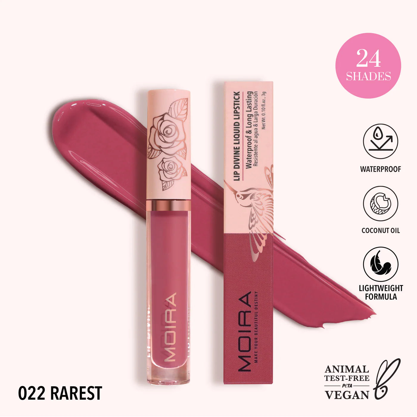 Moira Lip Divine Liquid Lipstick