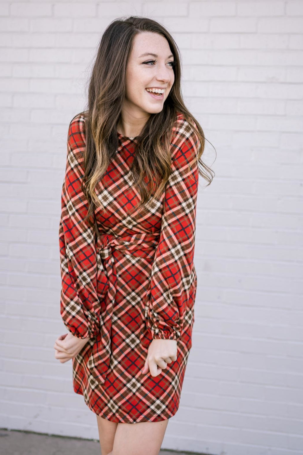 The Perfect Plaid Dress