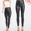 Faux Leather Leggings - Curvy & Regular