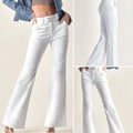 Risen High Rise Double Waistband Flare