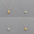 Basketball Pendant Necklace