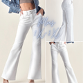 Plus Risen High Rise Double Waistband Flare